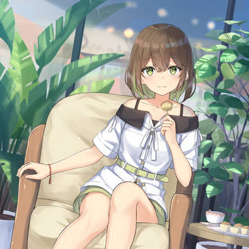 girl, original, sandals / カップケーキ