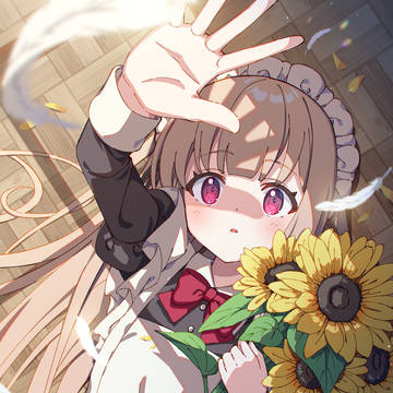 girl, original, maid / メイドさん
