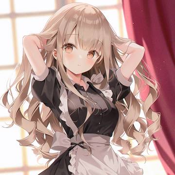 morning, maid, girl / 朝