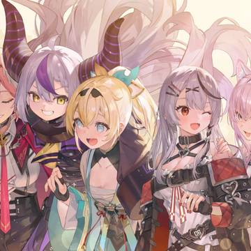 Hololive, Secret Society holoX, Virtual YouTuber 1000+ bookmarks / 【秘密結社holoX】3周年記念キービジュアル
