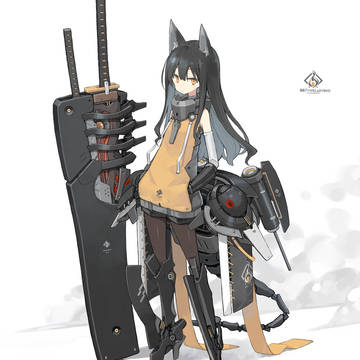 original, girl, mecha girl / 大剣娘