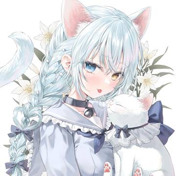 girl, original, cat ears / cat