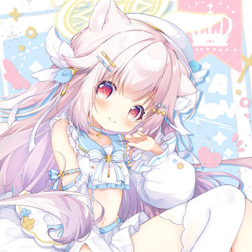 girl, cat ears / 猫耳天使ちゃん / February 23rd, 2025