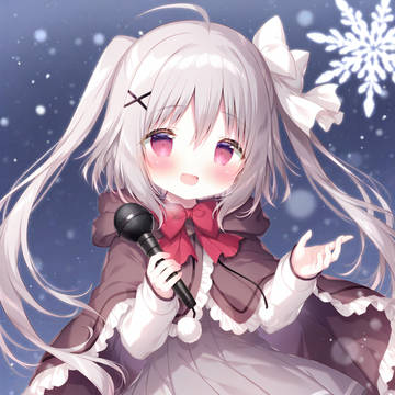 beautiful girl, black tights, silver hair / 风又音理