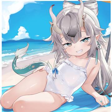sassy loli, school swimming suit, loli / Zuzu Mizuchi - Request