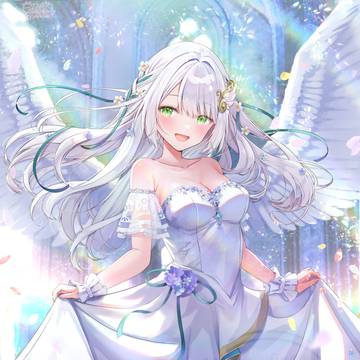 girl, work illustration, virtual YouTuber / 【仕事絵】羽ノ音ここねちゃん