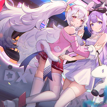 Azur Lane, USS, Laffey / (*＾∀＾)人(＾∀＾*)