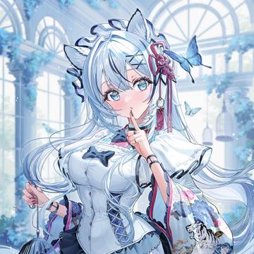 original, creation, girl / 創作　白虎ちゃん！