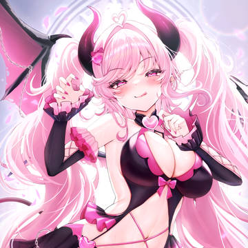 succubus, Skeb, girl / 😈💗