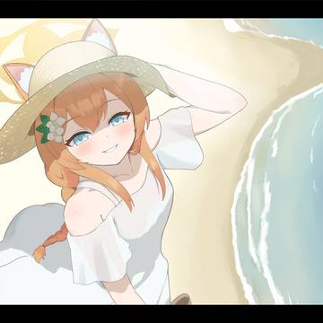 Blue Archive, Mari Iochi, BlueArchive / 海に行きたい