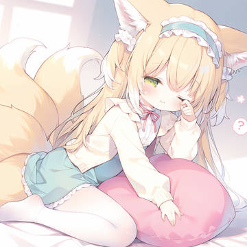 fox ears, lily of the valley, Arknights / 铃兰