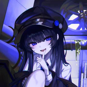 girl, creation, hat / やっと二人きりになれたね！