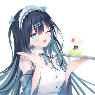 original, girl, black hair / いらっしゃいませ🍒