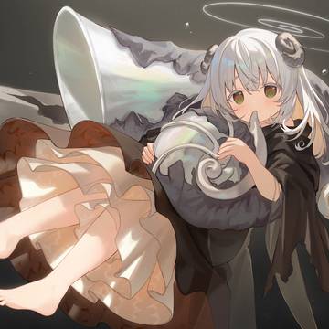 girl, character design, original / アンモナイト