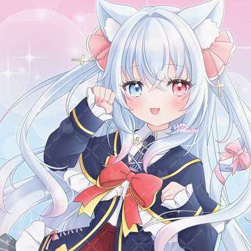 girl, virtual YouTuber, Skeb / Skebありがとうございました🐾