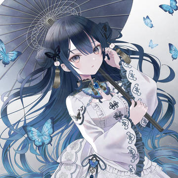 girl, China dress, original / 胡蝶🦋