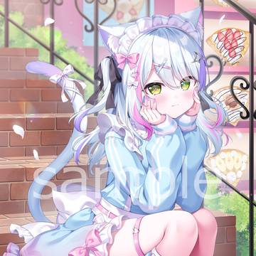 work illustration, virtual YouTuber, Virtual YouTuber 1000+ bookmarks / 〖お仕事〗深淵組 春雨ゆに様
