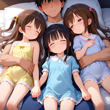 girl, young girl, loli / 無題