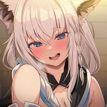 girl, ShirakamiFubuki, Fubuki Shiragami fanart / 白上フブキ