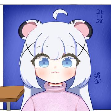 virtual YouTuber, virtual YouTuber, myoya / 카페 묘얀미