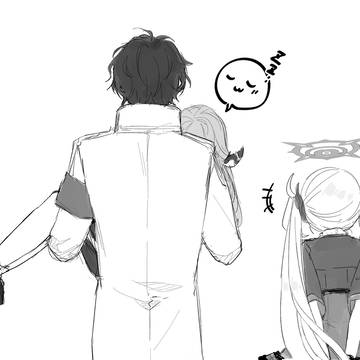Blue Archive, Rikuhachima Aru, thank you very much! / ぶ。12