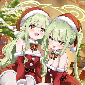 Blue Archive, christmas, BlueArchive / 🎄シュポガキ♡クリスマス🎄