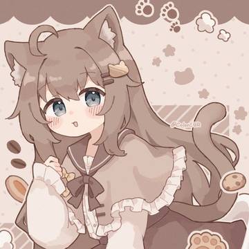 animal ears, cat ears, original / ☕️🐈
