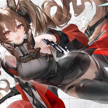 girl, Endfield, fox girl / 洁尔佩塔