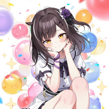 original, girl, work illustration / 【お仕事】ふくもつくちゃん誕生日2026
