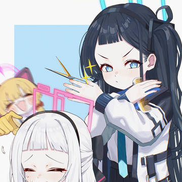 BlueArchive, Blue Archive, Key (Blue Archive) / うわーん！