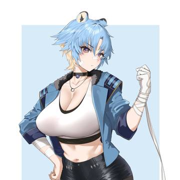 original, animal ears, standing picture / オリキャラ