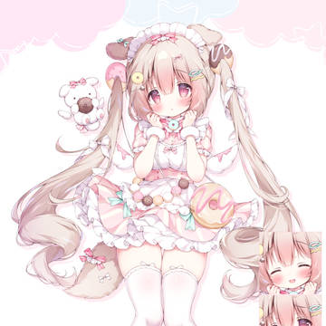animal ears, animal ears, dog ears / ミルメロ・シュガーリィ【ブイライフ】